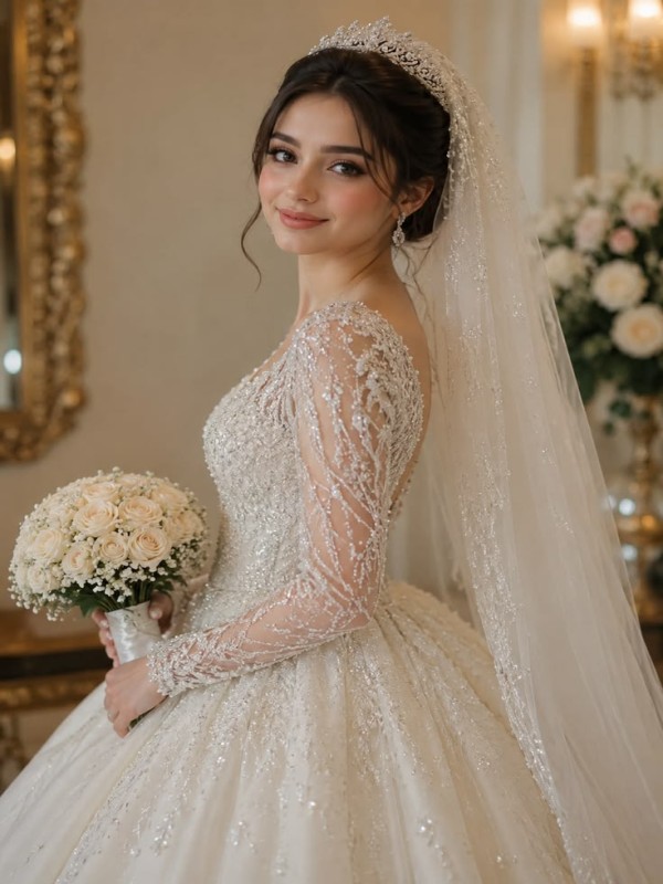 bridal frock