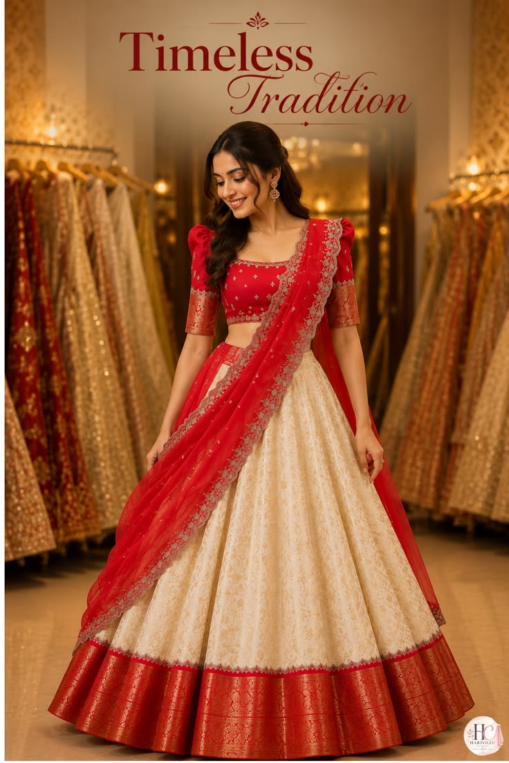 half saree