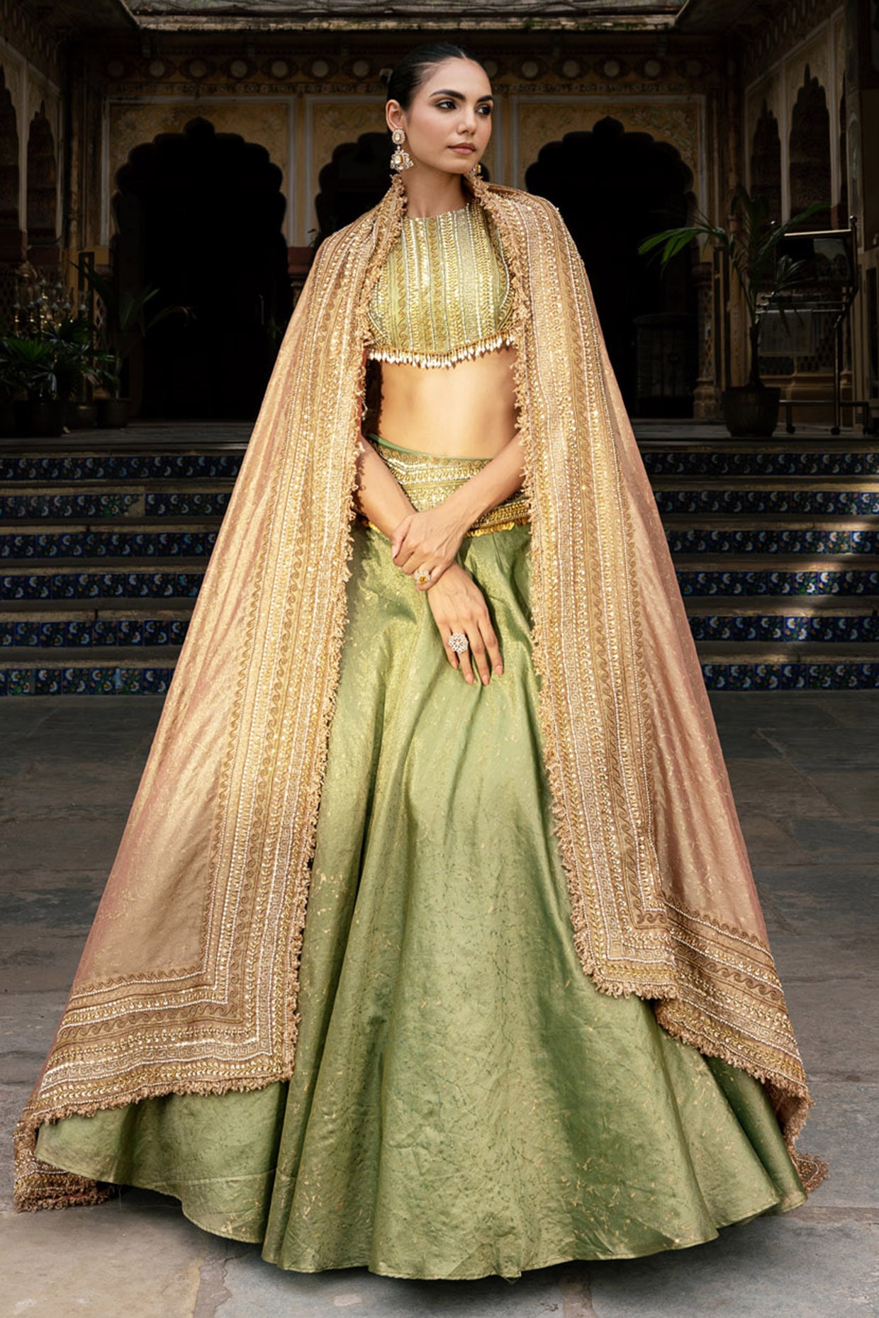 White Embroidered Lehenga Choli
