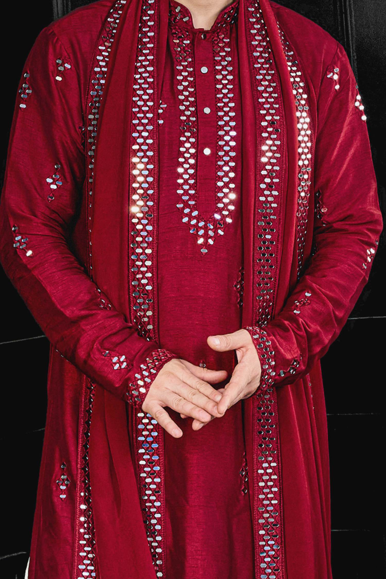 Boys Ivory Kurta Pajama Set