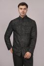 White Zari Work Ethnic Jacket
