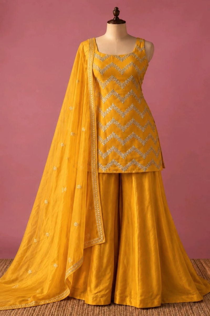 haldi look