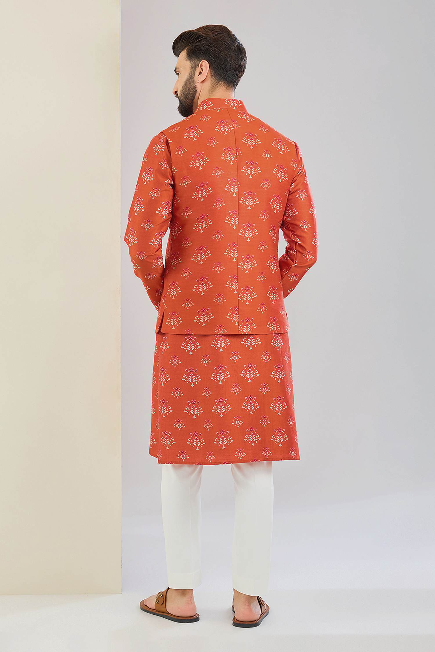 Cream Chikankari Cotton Kurta