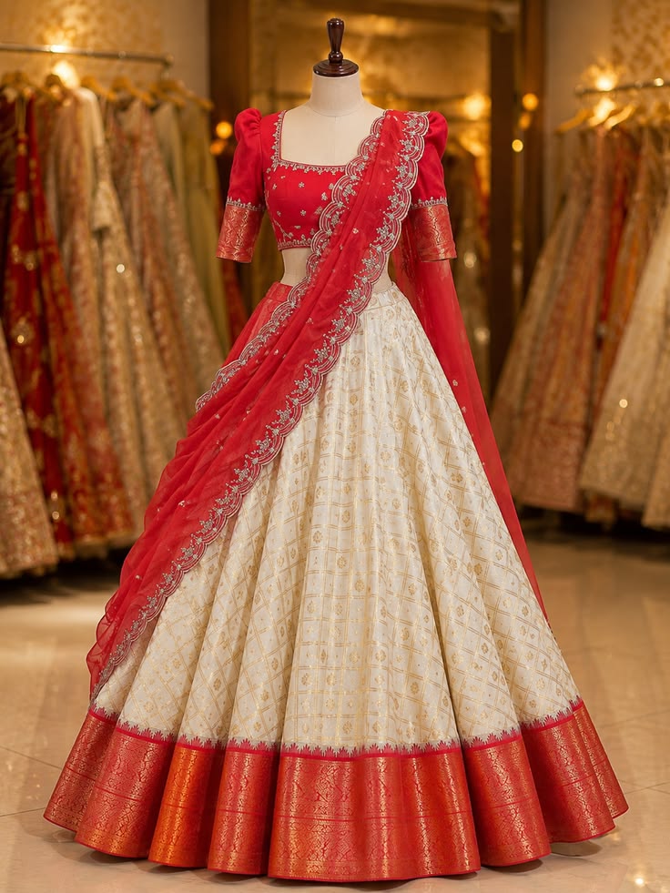 half saree